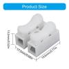 Pack Of 20 Press Fit Electrical Terminals Connectors Suitable For Easy  Wire Connection Home Circuit Upgrades