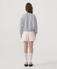 COVERNAT WOMAN Rope Cooper Logo Sweatshirt Melange Gray