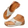 Women'S Flip Flops With Platform Heels Stylish And Casual Sandals Women Comfortable Arch Support Womens Beach Sandals Size 11