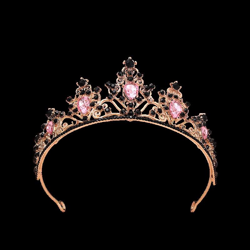 Bridal Tiara Crown Wedding Dress Hair Accessories Stage Host Welcome Baroque Queen Birthday Jewelry Women
