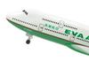 TANG DYNASTY 1/400 Standard Version EVA Air B747-400 Alloy Airplane Model Toy