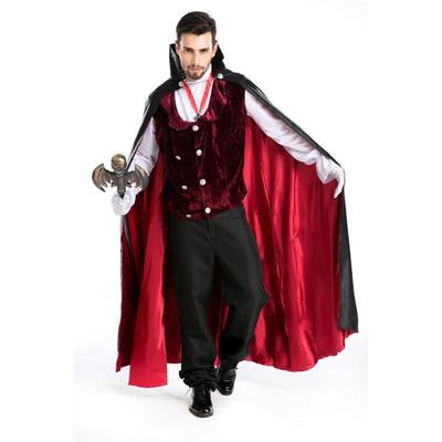 Halloween Costume Male Adult Male Prince Wizard Vampire Pirate Show Dress Accessories