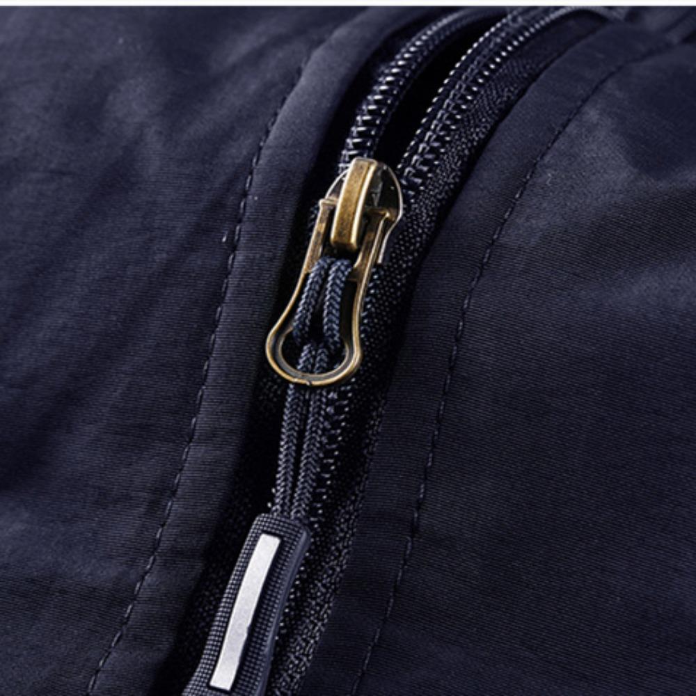 Vinter Herr Utomhus Vindtät Kappa Fleece Varm Jacka Herr Avtagbar Huva Vattentät Vandring Fiskejacka Kappa Herrkläder