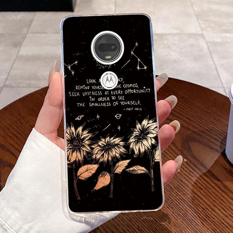 Żelowe Etui Do Motorola Moto G7 Plus/Moto G7 Play /Moto G7 Power Fundas Przezroczyste Silikonowe Miękkie TPU Pokrowiec Uroczy Kot Ochronne Etui