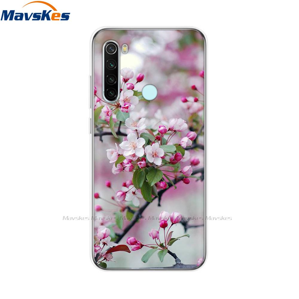 Phone Case for Xiaomi Redmi Note 8T Case 6.3" Silicon Soft TPU Back Cover for Redmi Note 8 8T Note8 Pro Case Protect Shell Coque