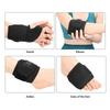 Heated Wrist Brace USB 3 Temperature Control Hook and Loop Wrist Heating Pad Wrap for Elbows Hand Ankles