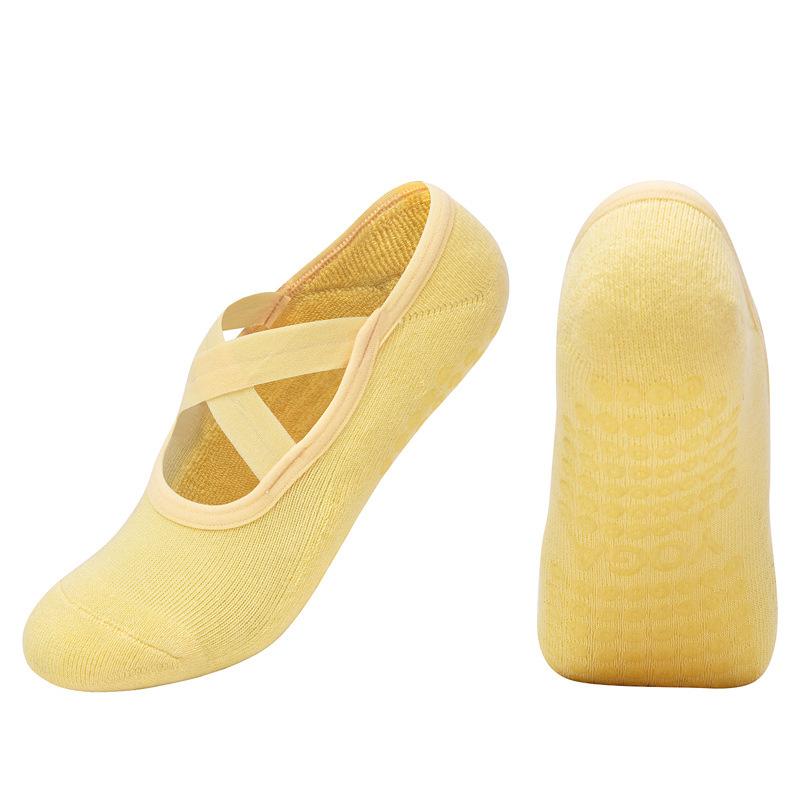 

Женские дышащие носки для йоги, силиконовые нескользящие, с бандажом, носки для пилатеса, женские носки для балета, танцев, фитнеса, тренировок, хлопковые носки, на заказ One Size