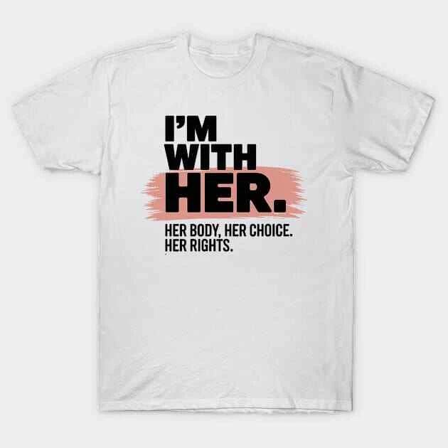 Her-body-my-choice Made in Australia T-Shirt 4XL
