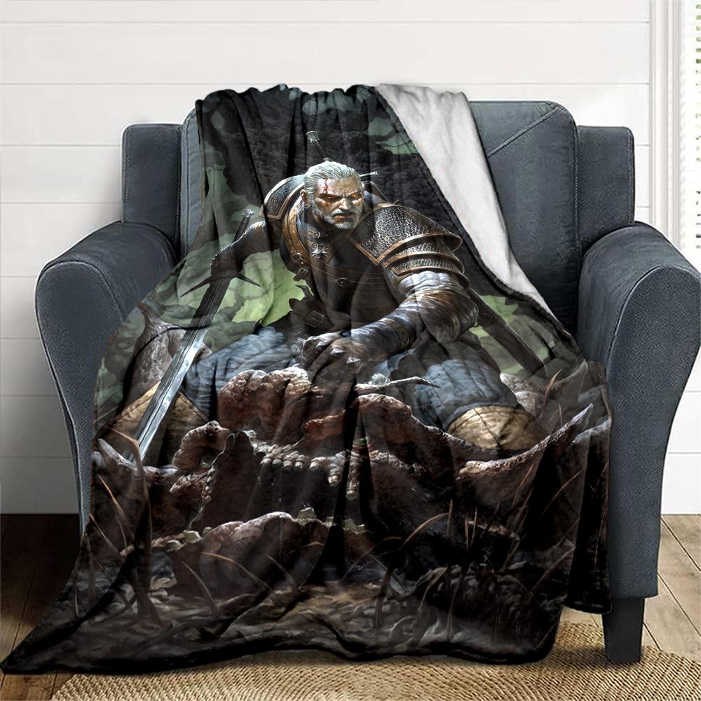 The Witcher 3 Blanket Durable Comfort Great For Office Office Chair Picnics For All Seasons Warmthful Decor Perfect Gift For Relatives And Friends