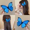 Forest Style Atmosphere Butterfly Hair Clip, Niche Temperament Design Duckbill Clip, Fashionable And Versatile Countryside Style Hair Accessory