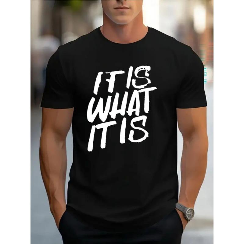 

Men s T-Shirt Comfortable Round Neck XL