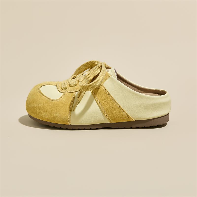 

Lazy people pedal a bag head and half drag women s outer wear in the summer of 2025, new inner heightening thick-soled big-headed Birkenstocks 40