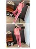 Women's 2025 Hooded Sports Suit: Stylish, Loose-Fit, Long-Sleeve Two-Piece for Spring and Autumn.