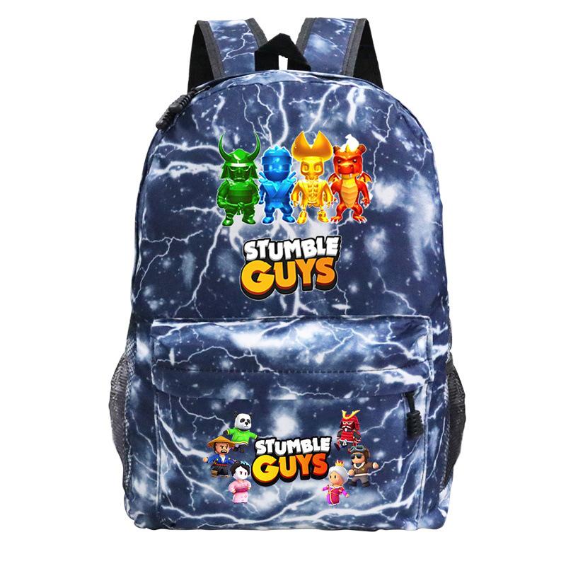 Collision Party Game Merchandise Printing Trend Student Leisure Children Double Shoulder Bag