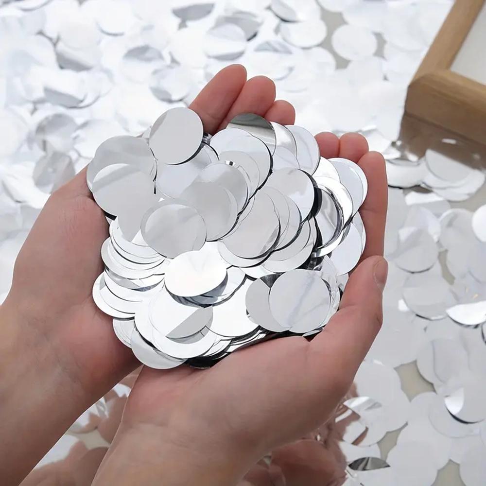 20g Balloons Sequins Fillers Circle Confettis Sprinkle Solid/Mixeds Color Balloons Filler Throwing Confettis Decor For Party