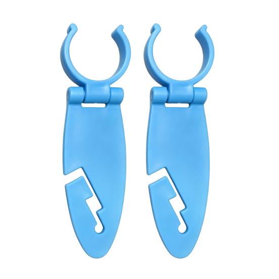 Noir Theory 2/4Pcs Kayak Paddle Board Fixing Clip, Universal Holder, Plastic Clamp, Accessory 2pcs