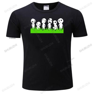 Color Enhanced T Shirts For Sale Kodama Spirit Movie Funny Short Sleeve T-Shirt Color Enhanced Tee Shirts For Sale Drop Shipping
