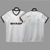 Man L Retro Jersey Football Jersey No. 7 Beckham Cantona C Ronaldo Rooney Giggs Jersey