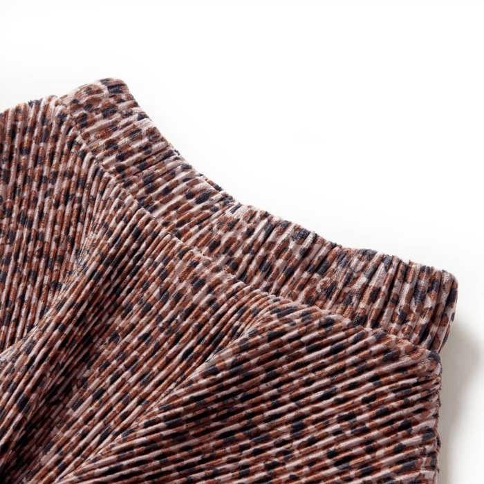 Jupe pour enfants imprimé léopard rose vieux 92/104/116/128/140