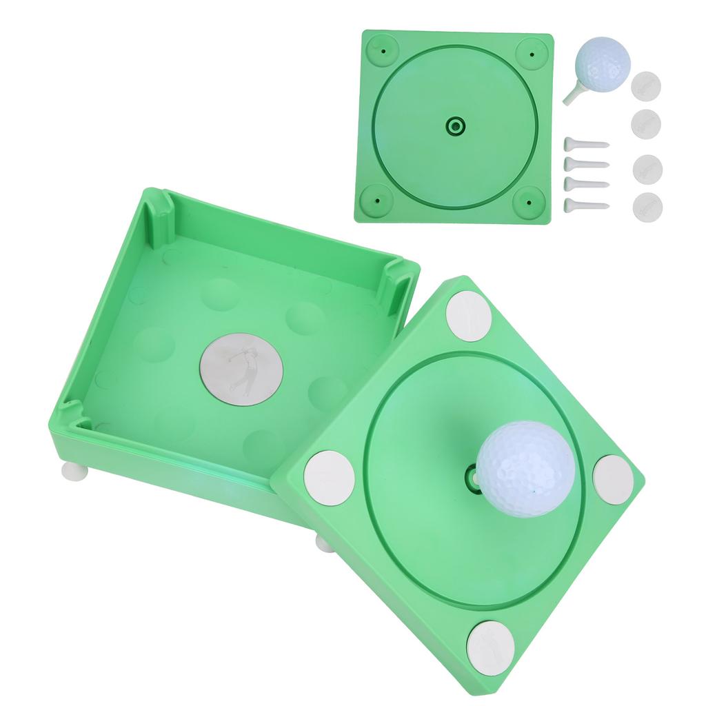 Desktop Golf Storage Box Decoration with Four Stand Feet Detachable Golf Ball Gift Box