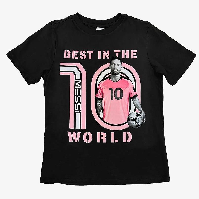 

Messi Best in the World Toddler Boy s Black T-shirt. Sizes 2T & 3T. Brand New! 150
