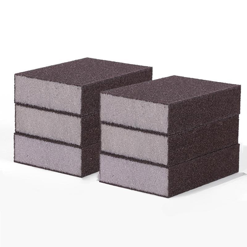 Karborundová houbička na odstraňování rzi a vodního kamene z hrnců, pánví a kovových povrchů