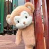 Long Golden Sable Monkey Plush Toy, European and American Soft Cute Animal Creative Zodiac Doll