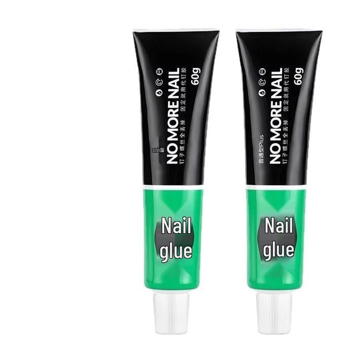 Intro Offer: Quick-Dry, High Viscosity Adhesive - 5 Sticks, Nail-Free, Double-Sided Wall Tape