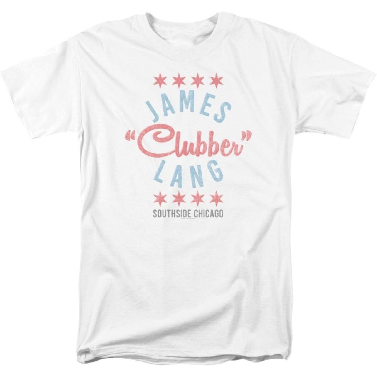 A&E Designs Футболка Рокки III Джеймс Клаббер Лэнг Белая S