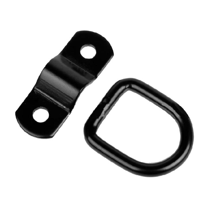 D Rings Trailer Hook Quick Install Trailer Tie Down Anchors For Heavy Load Transport Corrosion Resistant Material