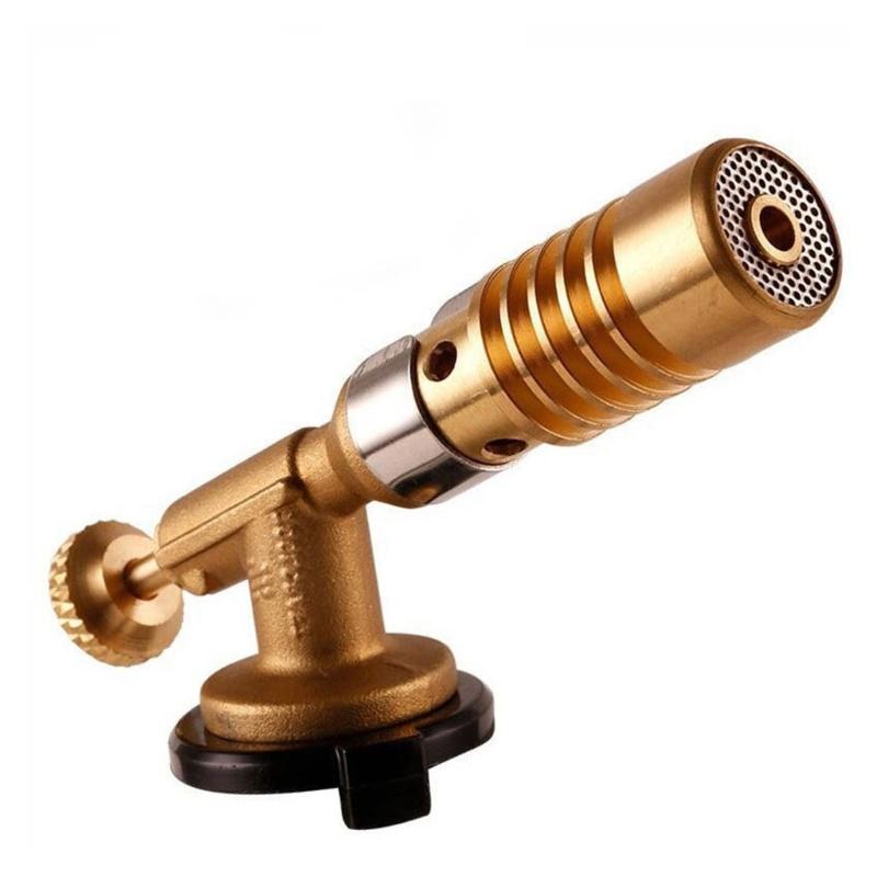 Welding Equipment Flame Thrower Kitchen Ignition Portable Copper Welding Gas Torch Flame Guns Burners Outdoor