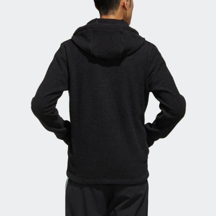 Adidas Neo Daily Down Jacket With Hood Men Outerwear Black EI6250