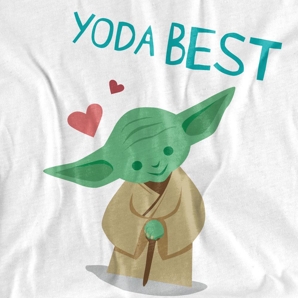 Star Wars Unisex Adult Yoda Best Mum Mothers Day T-Shirt