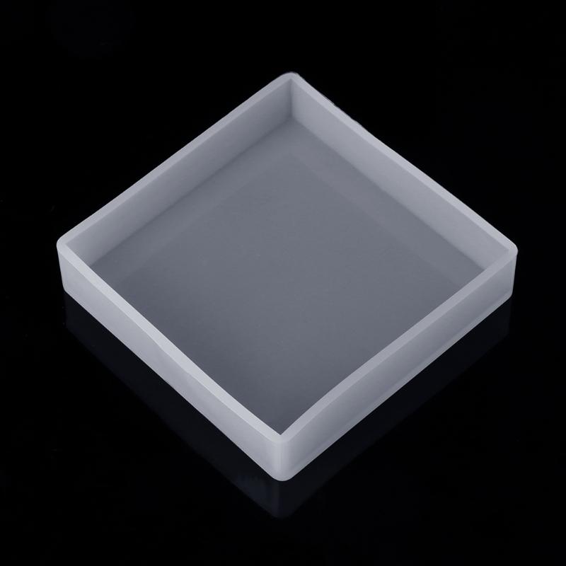 Silicone Mold DIY Square Rectangle Exopy Resin Mirror Crafts Jewelry Decoration
