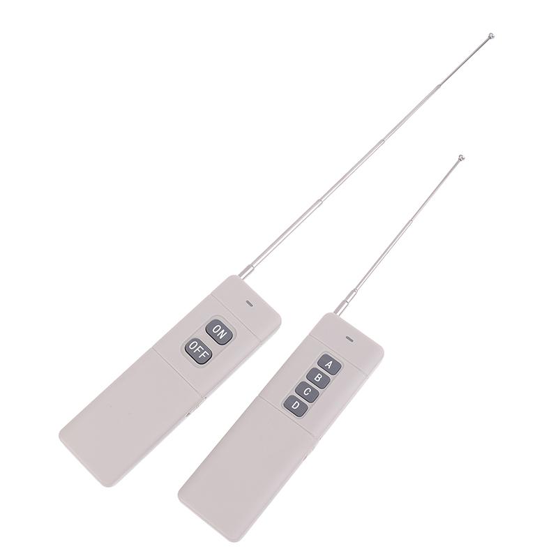 433Mhz 3000 Meters Long Distance Receiver Transmitter High Power 1/2/4 Ch Rf Remote Control 1527 Learning Code Remote Control