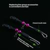 5Pcs Bearing Swivel Fishing Connector Fast Hook Fishing Accessories Easy to Use