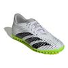 Adidas Predator Accuracy.4 Textile Upper TF (Rubber Studs) Soccer Shoes Unisex Soccer Shoes Black White GY9995