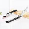 2Pcs Bottle Opener, Stainless Steel Lever Corkscrew, 3-in-1 Corkscrew Beer Bottle Opener And Foil Cutter, Home Bar Accessories