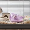 Transparent View Hamster Bathtub Large Space Hamster Sand Bathroom  for Hamster Squirrel Gerbille