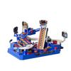 Plastic Childrens Race Car Track Set With Doublesided For Kids Playroom Fun