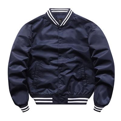 Baseballuniform mit Brustbesatz, Bomberjacke für Herren im Frühling und Herbst, Paarmantel im gleichen Stil für Herren und Damen, trendige Arbeitsjacke