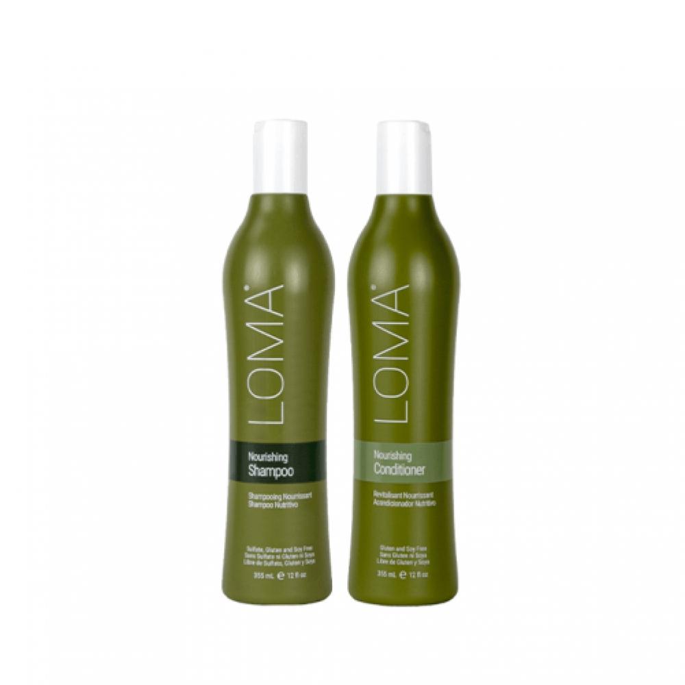 Loma Nourishing Shampoo Conditioner 355ml Set NONE
