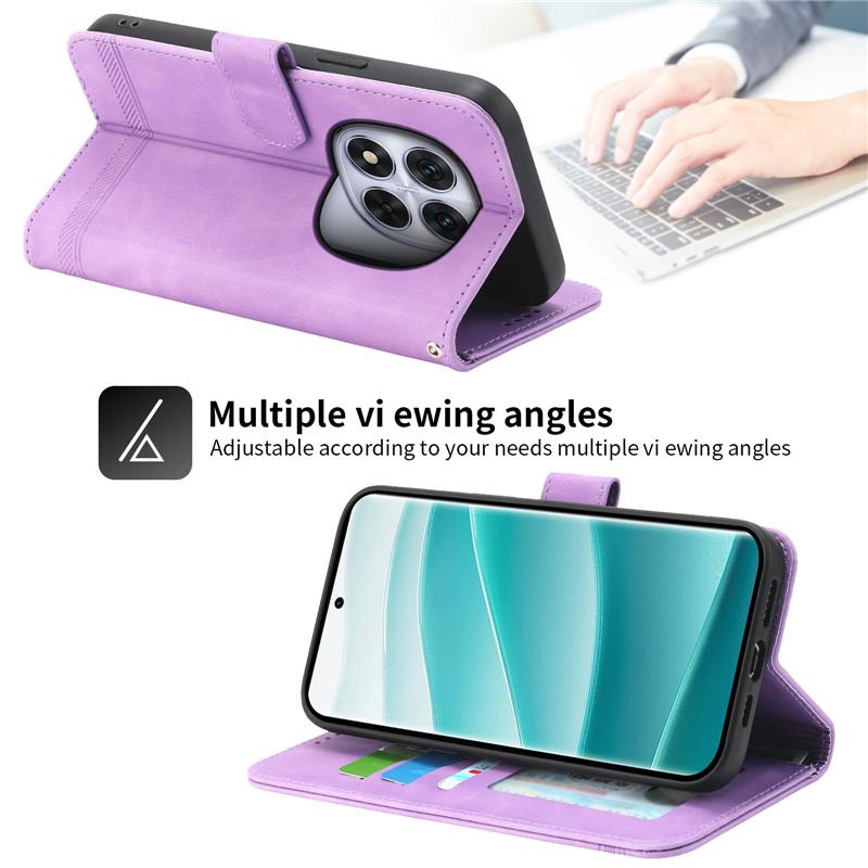 Note15 14S Case Business Magnetic Leather Flip Wallet Phone Cover On For Xiaomi Redmi Note 15 14 13 Pro Plus 5G Note13 Pro 4G