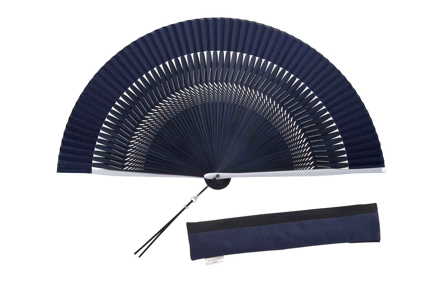 

HOSEKKEN fan brand that combines traditional craftsmanship with modern fan 60 Aluminum Air Japanese style Japanese stylish Day gift [A high-end темно-синий