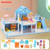Diy Doll House Children Dream Princess Big Castle Villa Birthday Gift Play House Toys