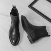 Business Chelsea Boots Bequeme Herren Freizeit High Top Schuhe Mode Stiefeletten Klassische Handgefertigte Leder Botas Walking Schuhe