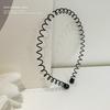 Matte Finish Toothed Headband for Women - Non-Slip Hair Band for Face Wash, Skincare & Crushed Hair Styling, Summer Essential