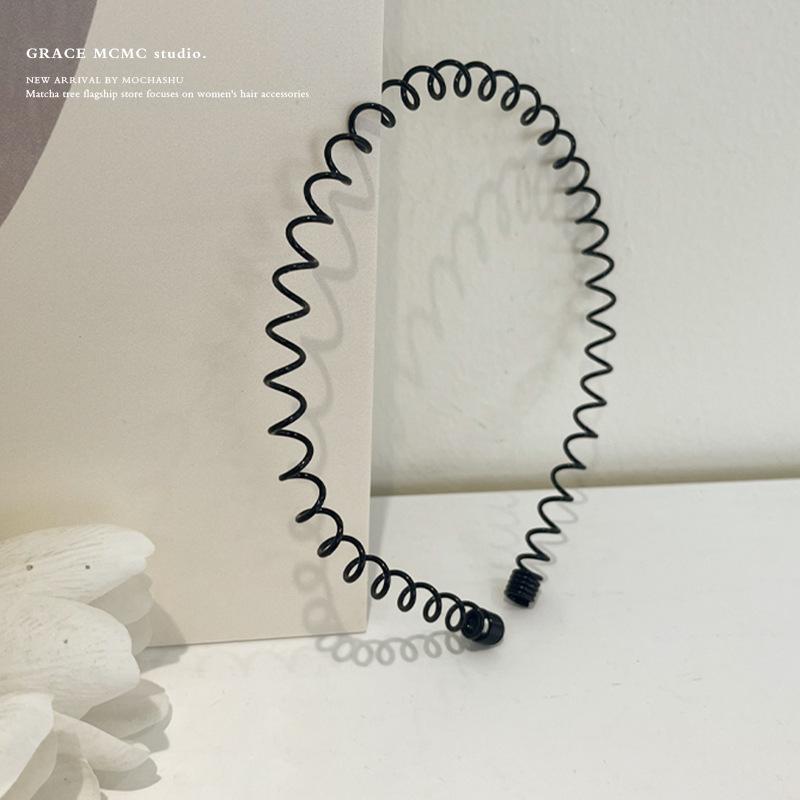 Matte Finish Toothed Headband for Women - Non-Slip Hair Band for Face Wash, Skincare & Crushed Hair Styling, Summer Essential