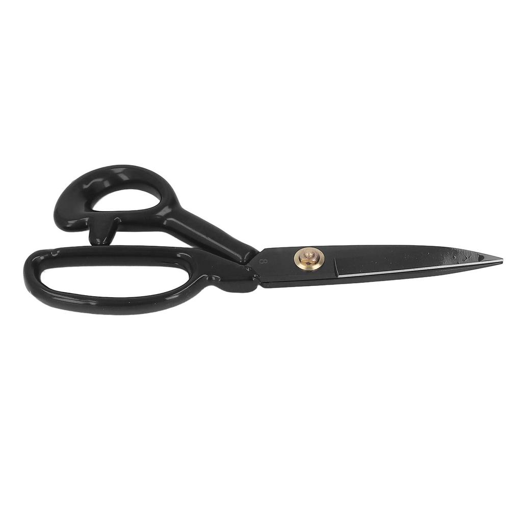 Sewing Scissors 8in Incisive High Manganese Steel Iron Ergonomic Handle Professional Heavy Duty