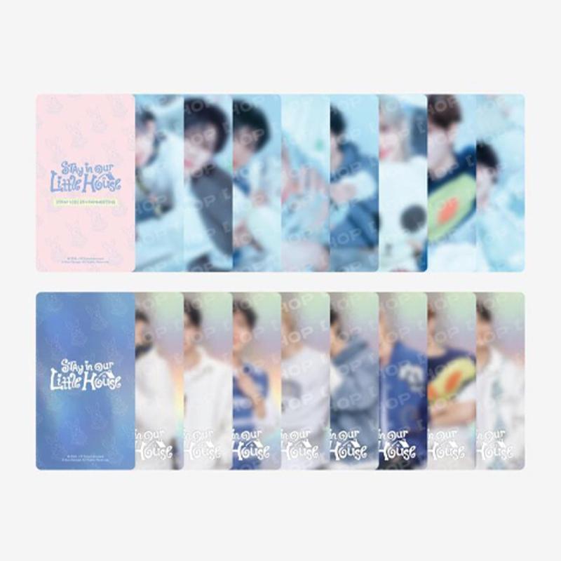 Stray Kids 6TAY in Our House Offizielle SKZOO Geheime Sammelkarte, Mini-Anhänger & Plüschtier-Kollektion (Micro / 10CM / Spielzeug-Version) SPECIAL TRADING CARD 1 pc